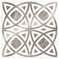 Керамогранит Блэк Энд Вайт/ black & white Вайт d01-cut 120x120