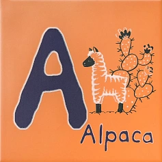 Керама Марацци Декор Kerama Marazzi OS\A228\5187 Зоопарк A матовый оранжевый 