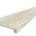 Ступени coliseumgres Крета/ creta Уайт Фронтальная 620070002577 Белый 33x60