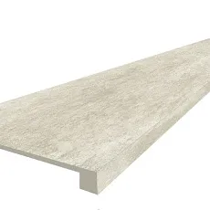 Ступени coliseumgres Крета/ creta Уайт Фронтальная 620070002577 Белый 33x60