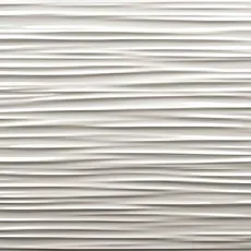 Керамическая плитка 3Д Вайт/ 3d white Аква 30,5x56