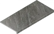 Ступени Италон Магма Графит фронтальная 620070002949 серый 33x60