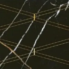 Керамическая плитка Блэк энд Голд rombi 24,2x70