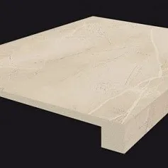 Ступени Капри/ capri Белый Ступ.45 Фронт 33x45