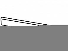 Керамогранит volcano antracite battiscopa 7,2x60