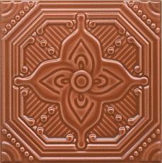 Керамическая плитка Декор Салинас оранжевый 15x15