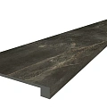 Ступени coliseumgres Канова/ canova Дарк Фронтальная 620070002819 Черный 33x120