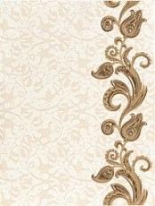 Керамическая плитка садко коричневый декор 01 25x33