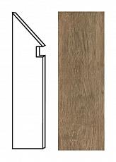 Керамогранит axi brown chestnut battiscopa sag.sx 7,2x30