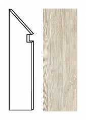 Atlas Concorde Axi White Pine Battiscopa Sag.SX белый 