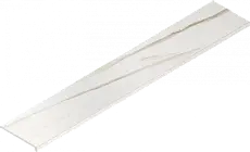 Ступени Италон Стелларис Каррара Айвори угловая правая 620070002623 белый 33x160