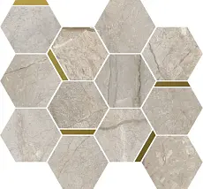 Мозаика Италон  Стелларис Элегант Сильвер Шик 28,3х32,8 30x30