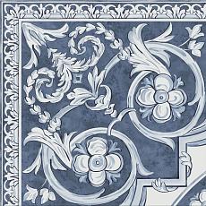 Керамогранит Декор Алмаш угол cиний 30x30