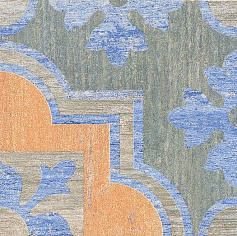 Керама Марацци Вставка Колор Вуд микс AD\A395\TU6001 серый для офиса, для гостиной, для прихожей