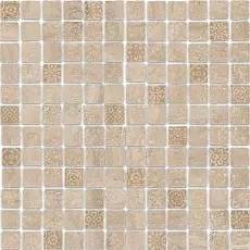 Керамическая плитка Декор kerama marazzi mbd004 Риальто Антика 2 мозаичный бежевый матовый 30x30