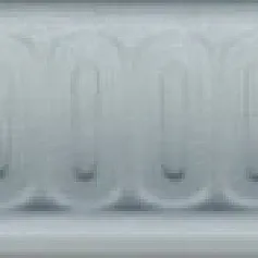 Керамогранит Бордюр Борромео голубой 4x25