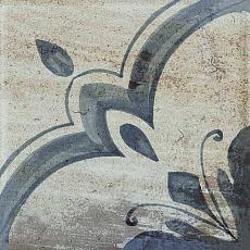 Керамическая плитка Декор Довиль 2 глянцевый 9,8x9,8