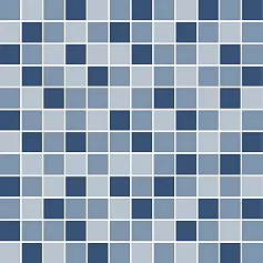 Керамическая плитка Декор kerama marazzi kmd2msm008mn Темари мозаичный микс синий матовый 29.8x29.8