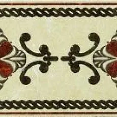 Керамогранит Сицилия/ sicilia Бордюр Наксос 10x45