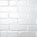 Керамическая плитка Брик Вайт gloss 25x75