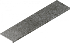 Ступени Италон Магма Графит фронтальная 620070003014 серый 33x120