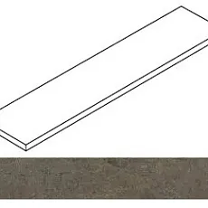 Ступени Атлас Конкорд Ринашенте Фьюжн Базальто угловая левая 620070003274 коричневый 33x120