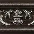 Керамическая плитка moncada black roseton 6x25