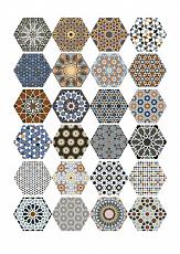 Керамогранит andalusi (24 вида рисунка) 28,5x33