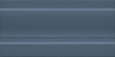 Керамическая плитка Плинтус Лувр синий 10x20