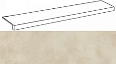 Италон МИЛЛЕНИУМ ДАСТ СТУП.ФРОНТ 620070001282 бежевый 