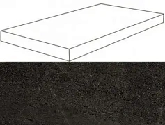 Атлас Конкорд В. Дарк Угловая Правая 620070001133 чёрный для дома для крыльца для офиса для улицы