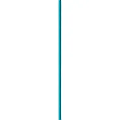 Керамическая плитка turqouise glass profile бордюр 1x36