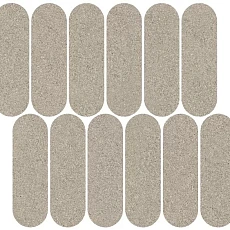 Керамическая плитка Декор kerama marazzi id145 Джиминьяно наборный бежевый матовый 30x32