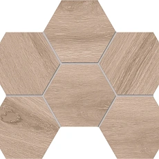Мозаика estima si01 ametis Селекшн Хексагон Оак бежевый 25x28.5