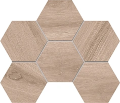 Estima Мозаика Estima SI01 Ametis Selection Hexagon Oak бежевый бежевый 