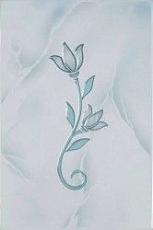 Керамическая плитка софия тюльпан голубой 20x30