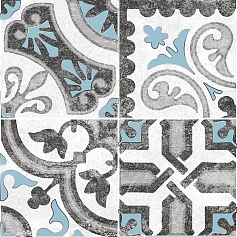 Керамическая плитка Вставка Аксима Кадис d 25x50