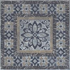 Керамогранит Вставка Бромли серый тёмный 19,6x19,6