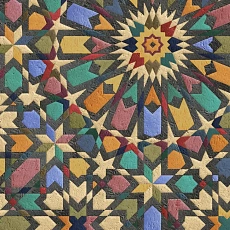 Керамическая плитка Декор kerama marazzi kmd3sta079gr Ковер Зеллидж матовый обрезной 119.5x238.5