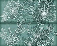 Керамическая плитка elissa mare fiore 1c 40,2x50,5