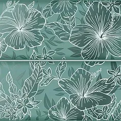 Керамическая плитка Элисса mare fiore 1c 40,2x50,5