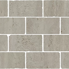 Керамическая плитка Бордюр kerama marazzi br033 Сан-Марко мозаичный серый матовый обрезной 26.5x46.5