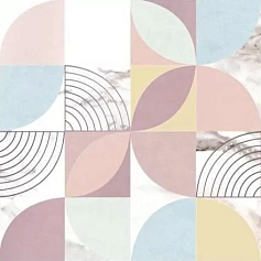 Керамическая плитка Вставка Аксима Канары d 30x60