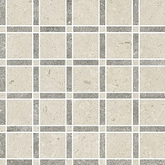 Мозаика Италон Аура/ aura Стоун Уайт Вертиго 620110000257 Бежевый 31.3x31.3
