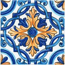 Керамическая плитка Декор Капри майолика stg\a458\5232 20x20