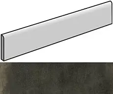 Керамогранит Континуум Брасс Дарк плинтус 7.2x80