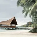Керамическая плитка Панно Альма Керамика Айленд/ ailand из 2 плиток pwa11ald3 разноцветный 40x60