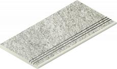 Ступени Нордика Айс закругленная грип правая 620040000162 серый 30x60