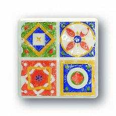 Керамическая плитка majolika quartet 3 декор 11,5x11,5