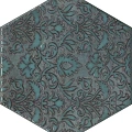 Керамическая плитка Декор kerama marazzi vt\a560\sg23036n Гроссето синий 20x23.1